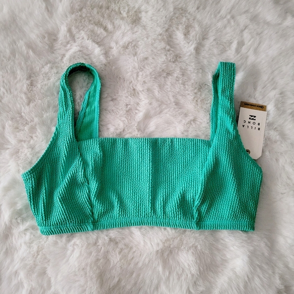 Billabong Other - 🐍BILLABONG BRAND NEW SUMMER HIGH SQUARE BIKINI TOP SIZE XL/14
